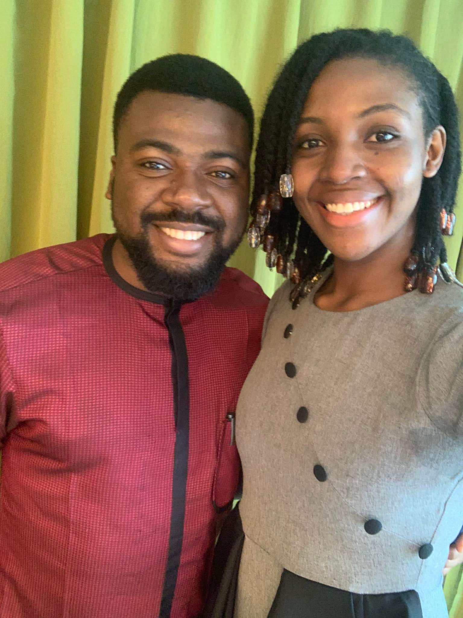 Emmanuel Akpe With Chinaza Favour