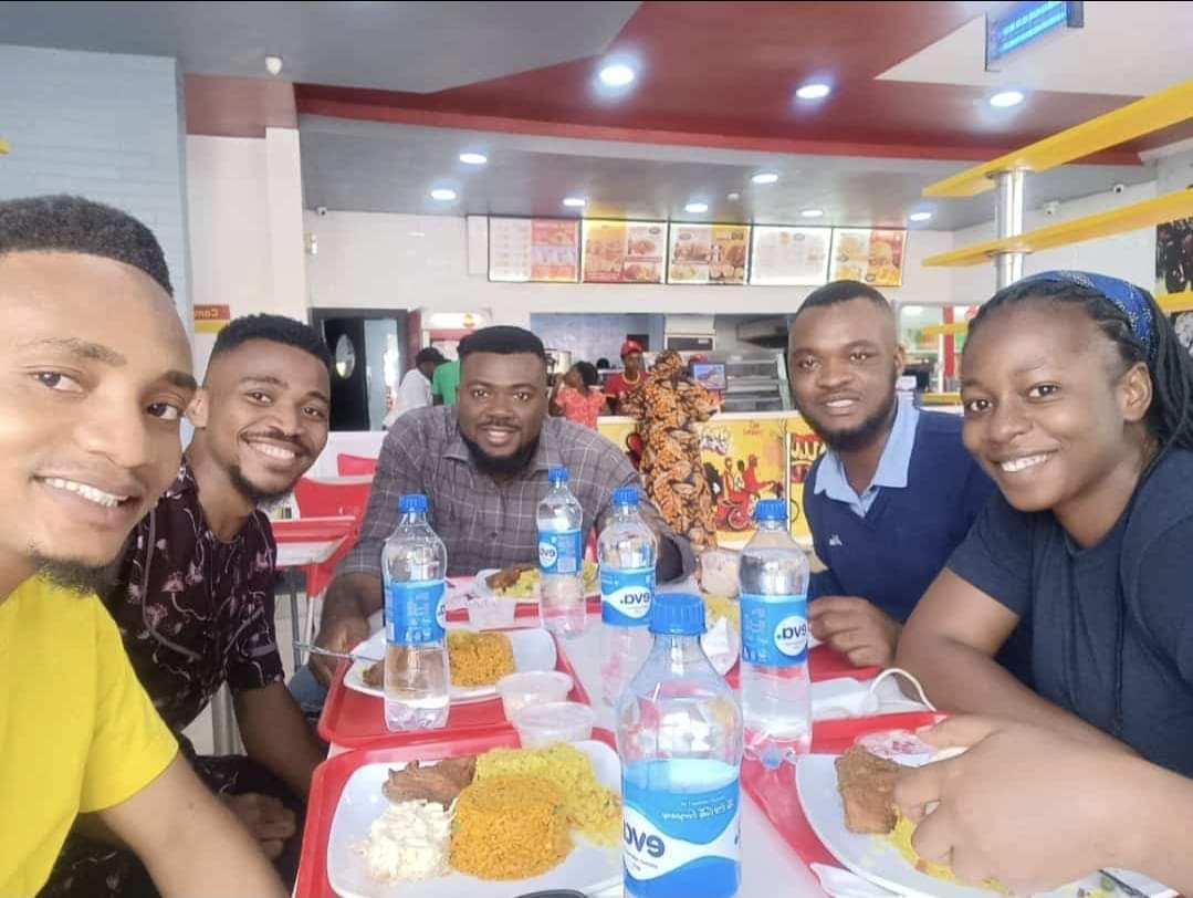 Emmanuel Akpe With Emeka Nobis